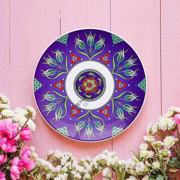 Şablon Desen  - Lale Motifli Çini Deseni