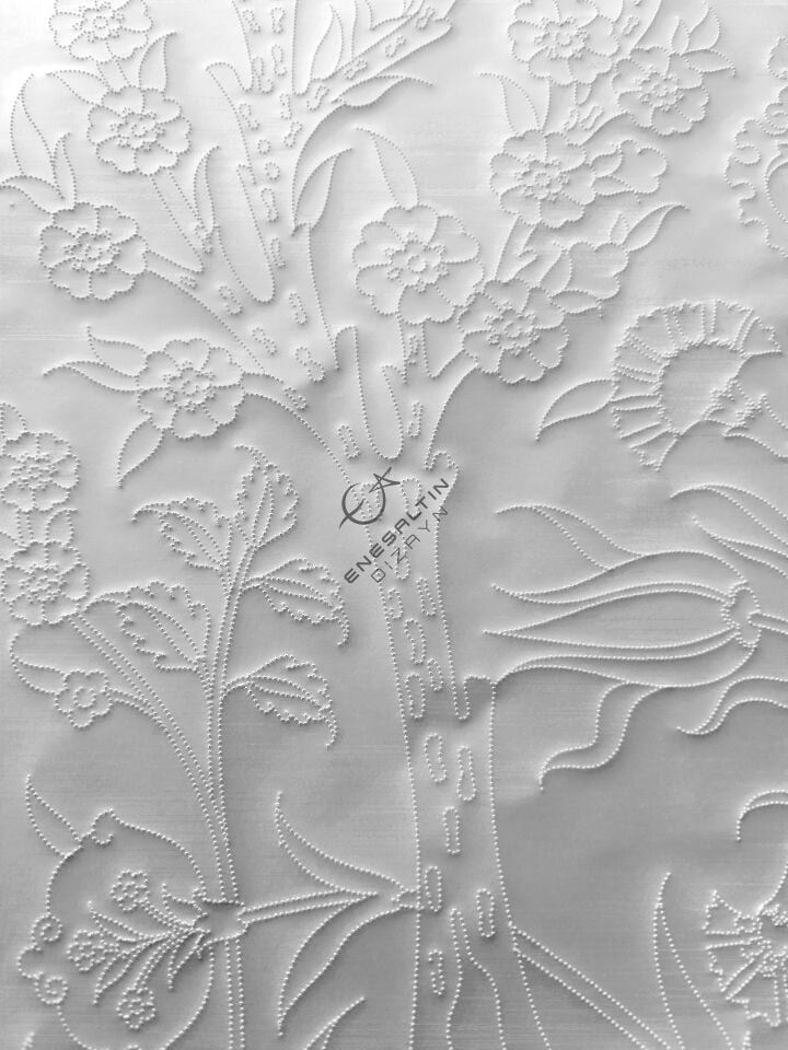 Şablon Desen 40x60 cm. BÜYÜK BOY -  Hayat Ağacı Motifli Çini Karo Deseni