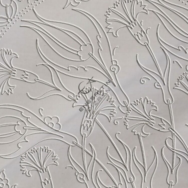 Şablon Desen 30 cm. -  Lale Karanfil Çini Tabak Deseni