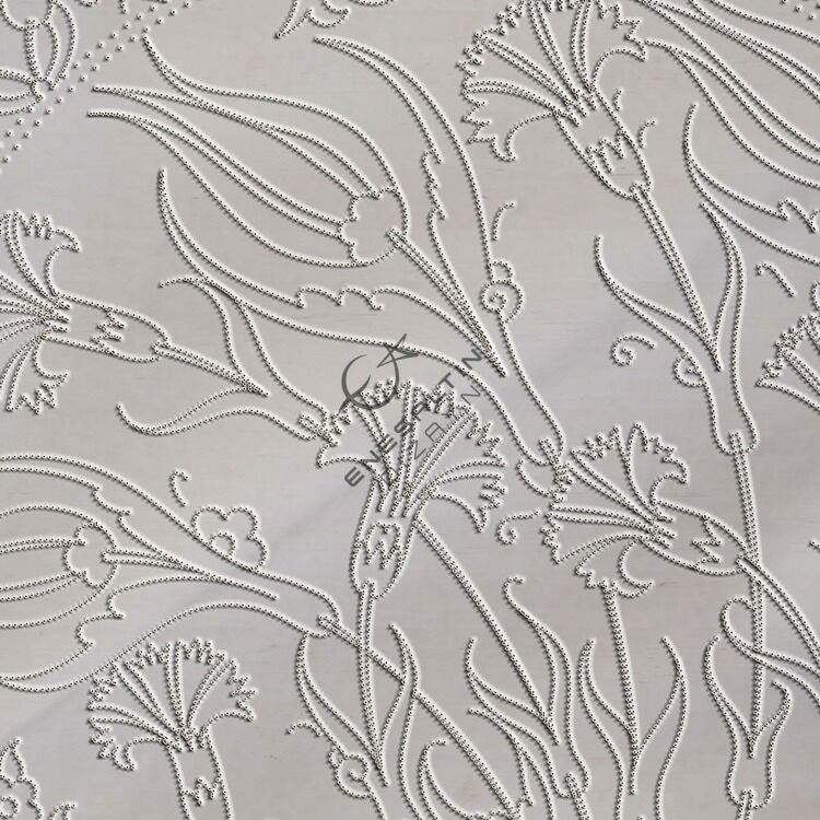 Şablon Desen 30 cm. -  Lale Karanfil Çini Tabak Deseni