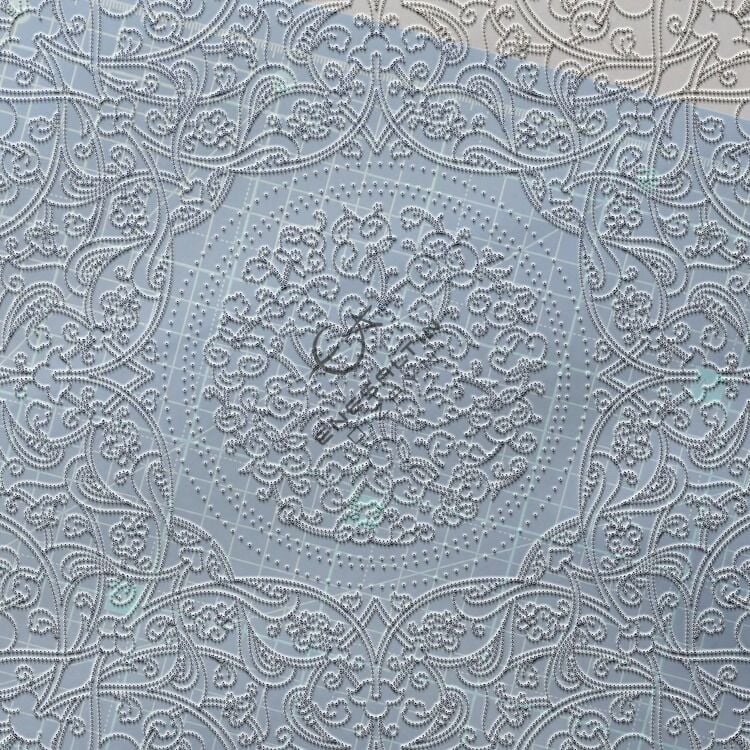 Şablon Desen 40 cm - Baba Nakkaş 1480 Klasik İznik Rumi Hatayi Çini Tabak Deseni