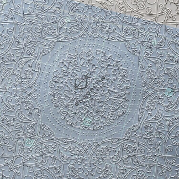 Şablon Desen 40 cm - Baba Nakkaş 1480 Klasik İznik Rumi Hatayi Çini Tabak Deseni