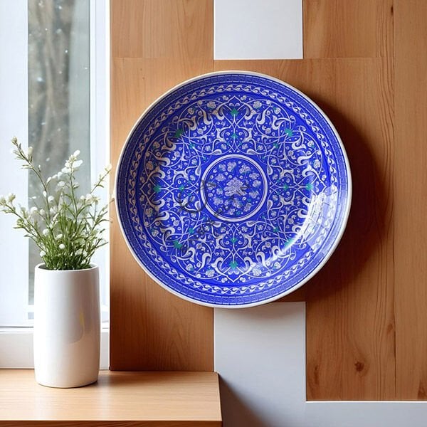 Şablon Desen 40 cm - Baba Nakkaş 1480 Klasik İznik Rumi Hatayi Çini Tabak Deseni