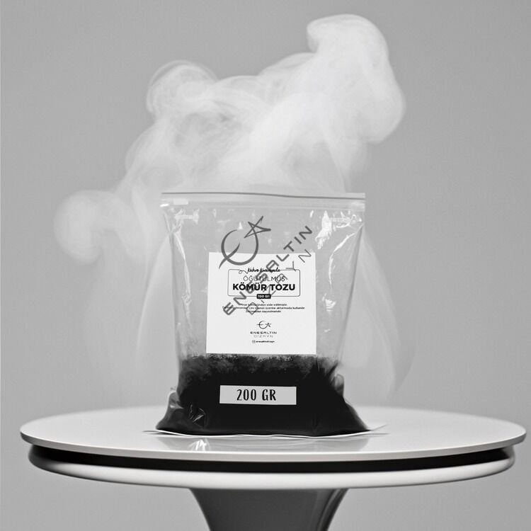 Kahve Kıvamında Öğütülmüş Meşe Kömür Tozu 200 gr. (Çini Desen Aktarımı İçin)
