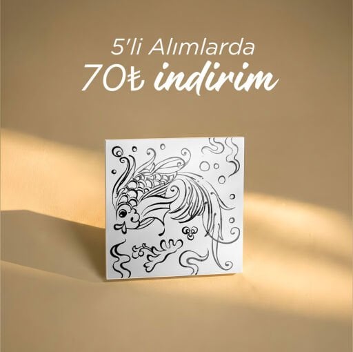 Tahrirli Ürünler Kategorisinde 5'li Alımlarda 70 T