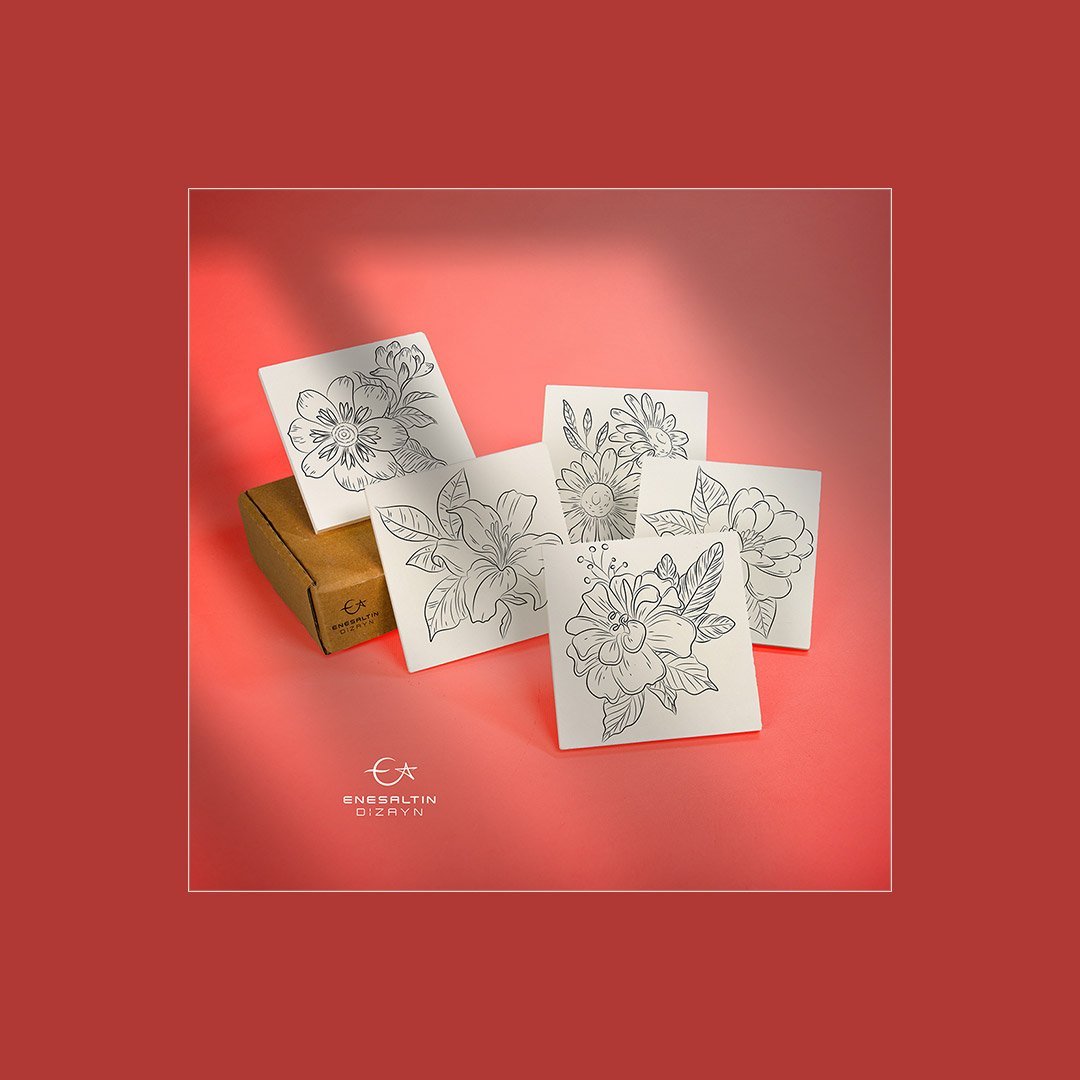 El Çizimi Tahrirli Ürünler